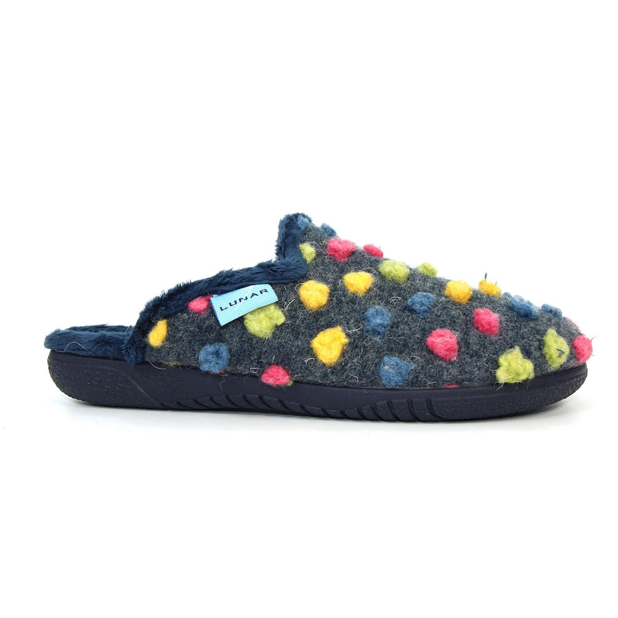 Lunar - Montreal - Blue Spot - Slippers