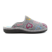 Lunar - Love Mule - Grey - Slippers