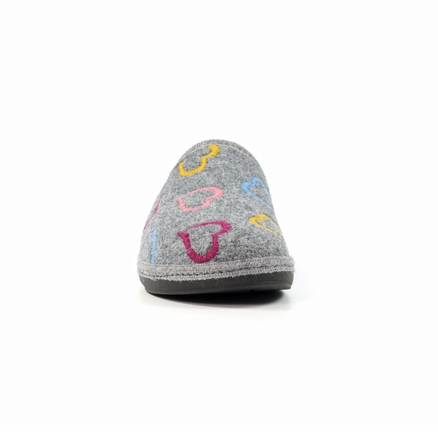 Lunar - Love Mule - Grey - Slippers