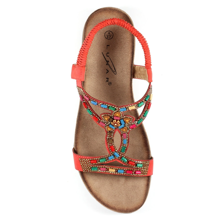 Lunar - Mariella - Orange - Sandals
