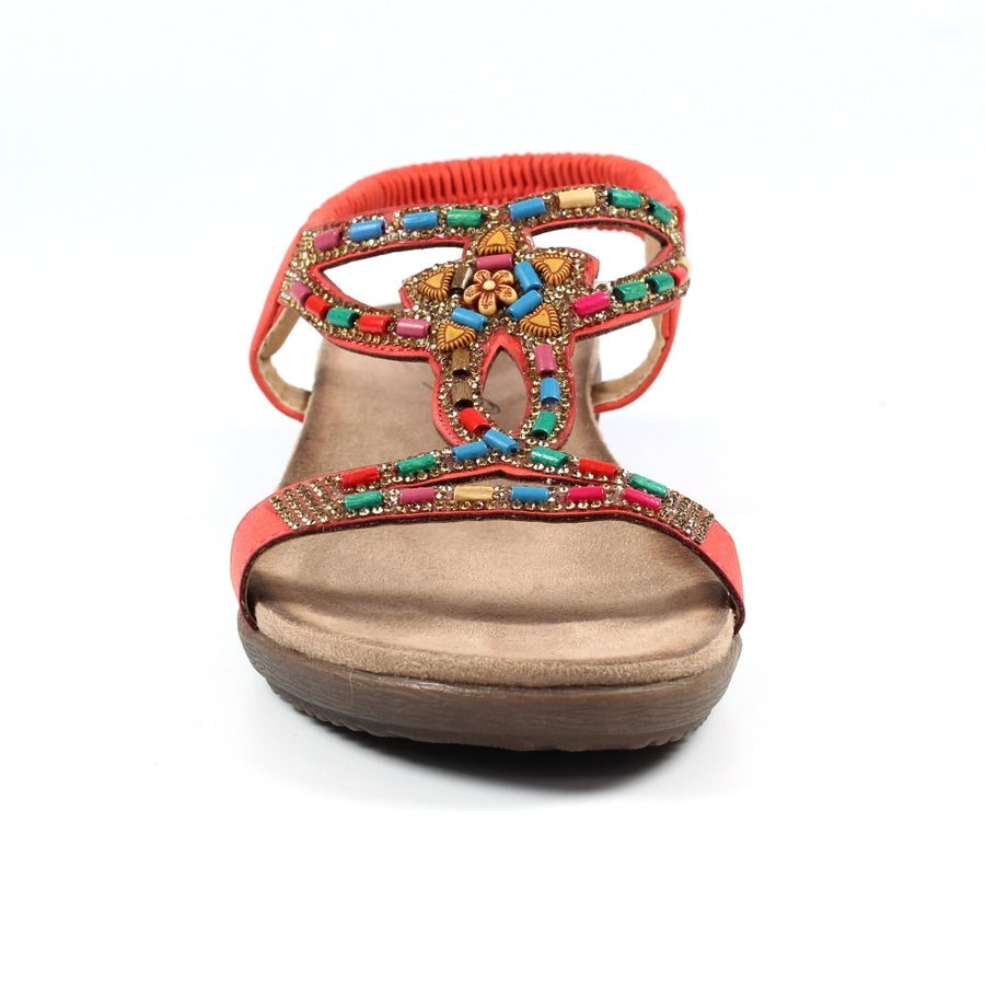Lunar - Mariella - Orange - Sandals