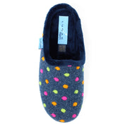 Lunar - Peanut - Navy - Slippers