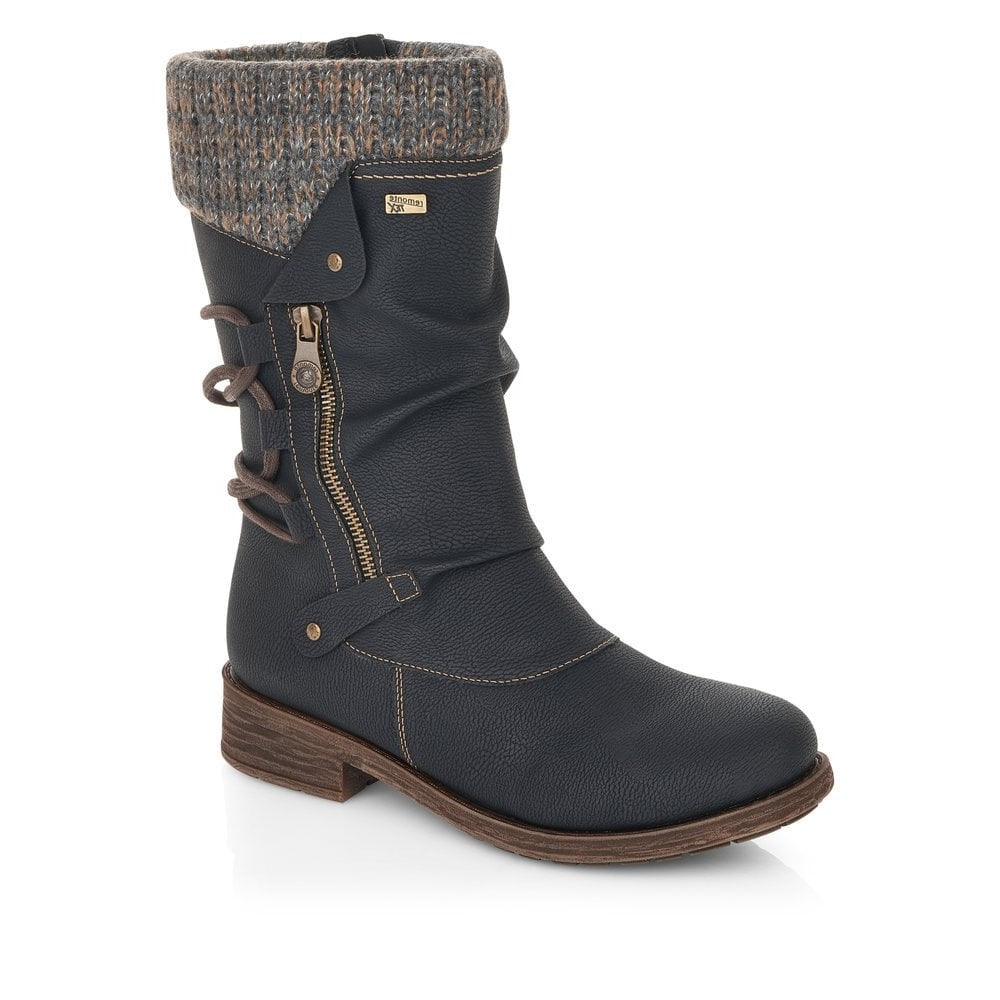 Remonte - D8070-01 - Schwarz/Graphit - Boots