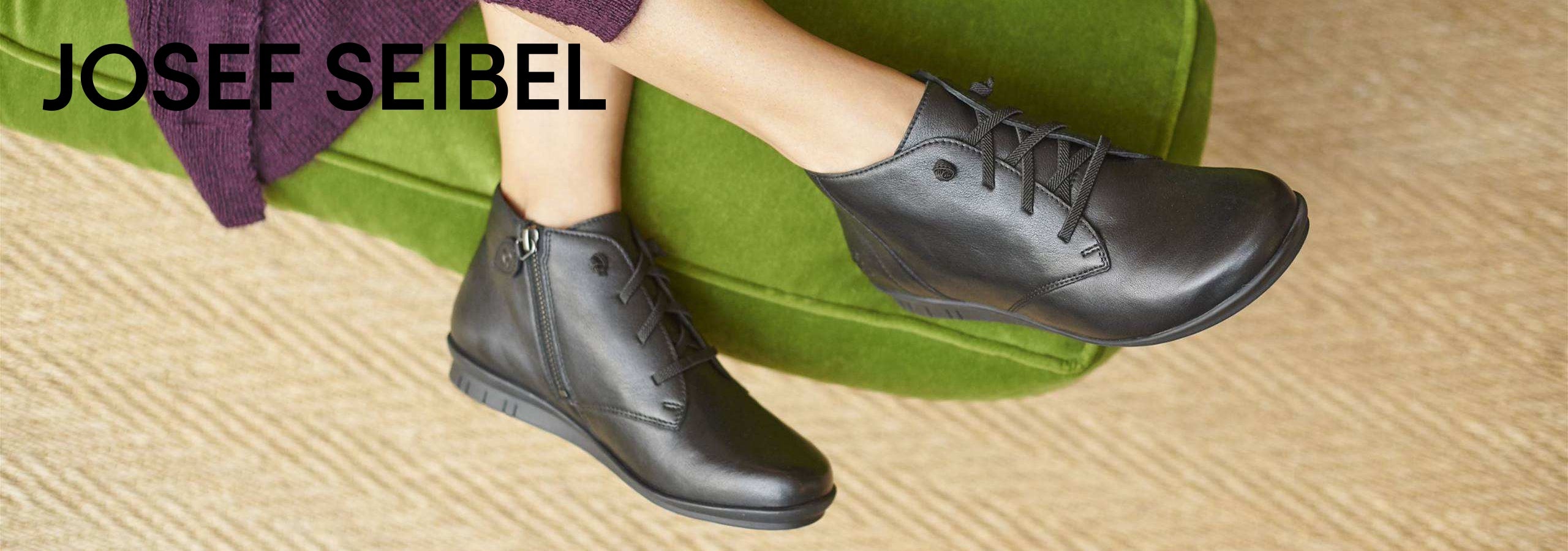 close up of a pair of josef seibel womens shoes