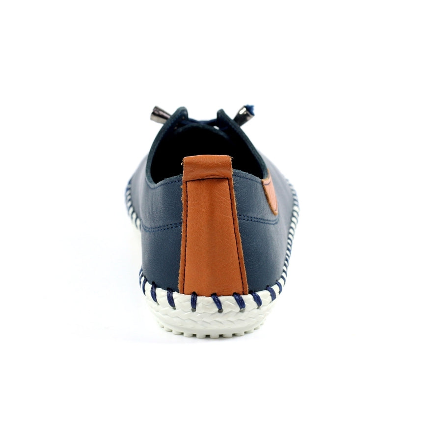 Lunar - St Ives - Navy - Shoes