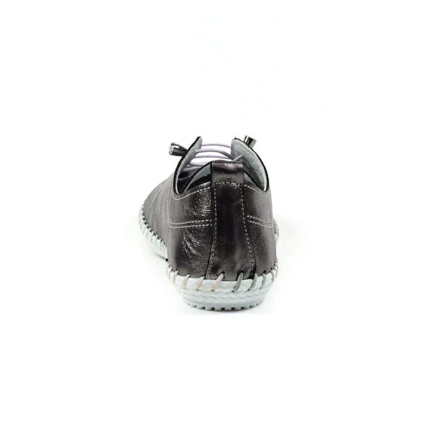 Lunar - St Ives - Metallic Pewter - Shoes