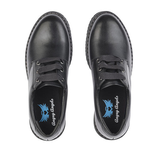 Start Rite - Impact - Black Leather - School Shoes