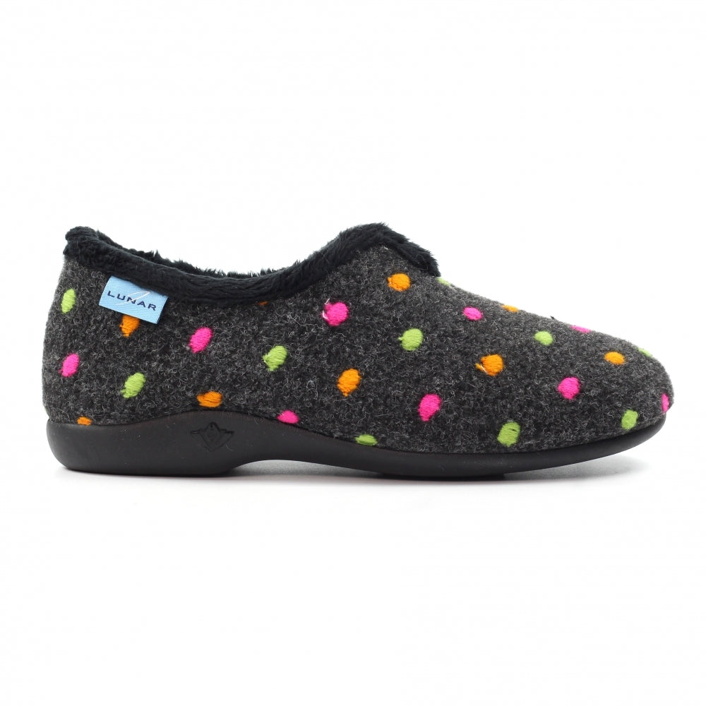 Lunar - Studio - Black - Slippers – Robert Carder Shoes