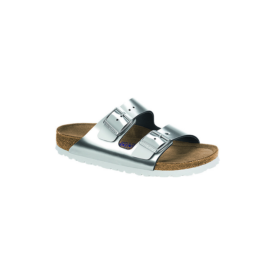 Birkenstock - Arizona SFB LENA Metallic Silver - 1005960 - Metallic Silver - Sandals