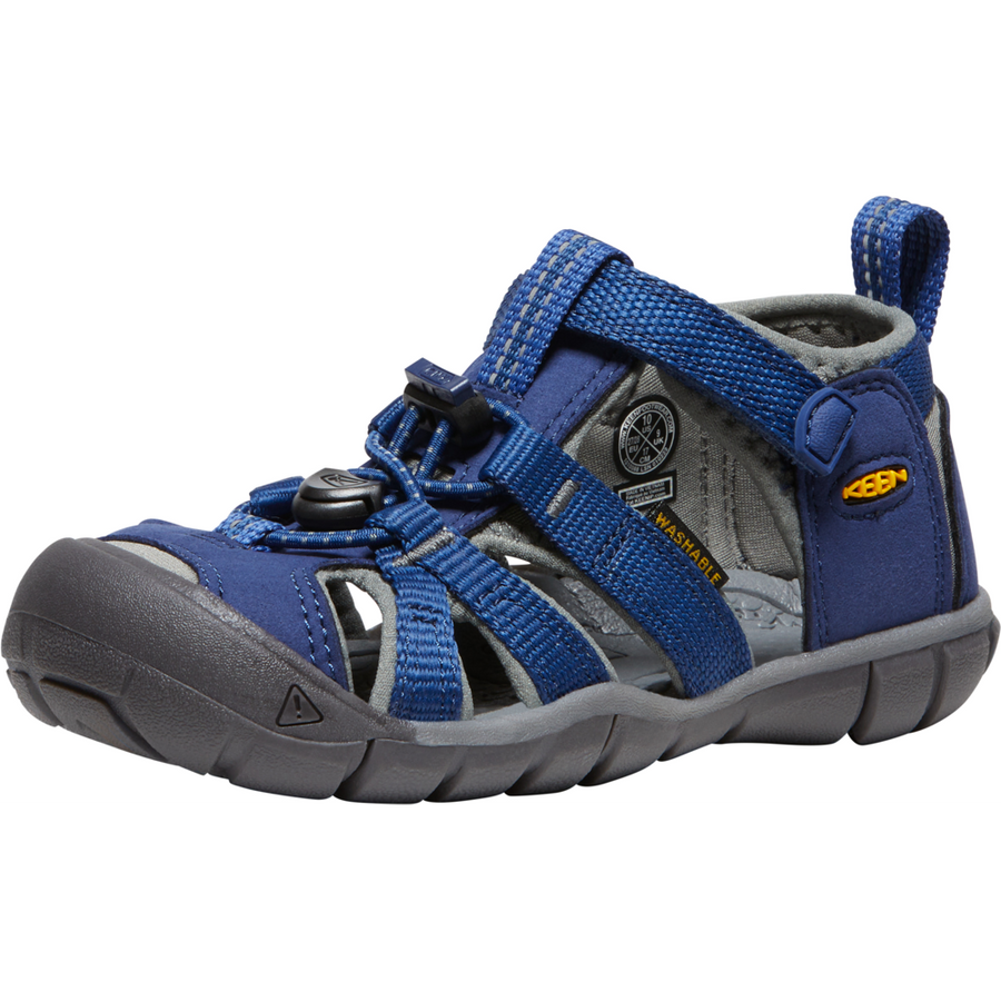 Keen - Seacamp II CNX Children - Blue Depths/Gargoyle - Sandals