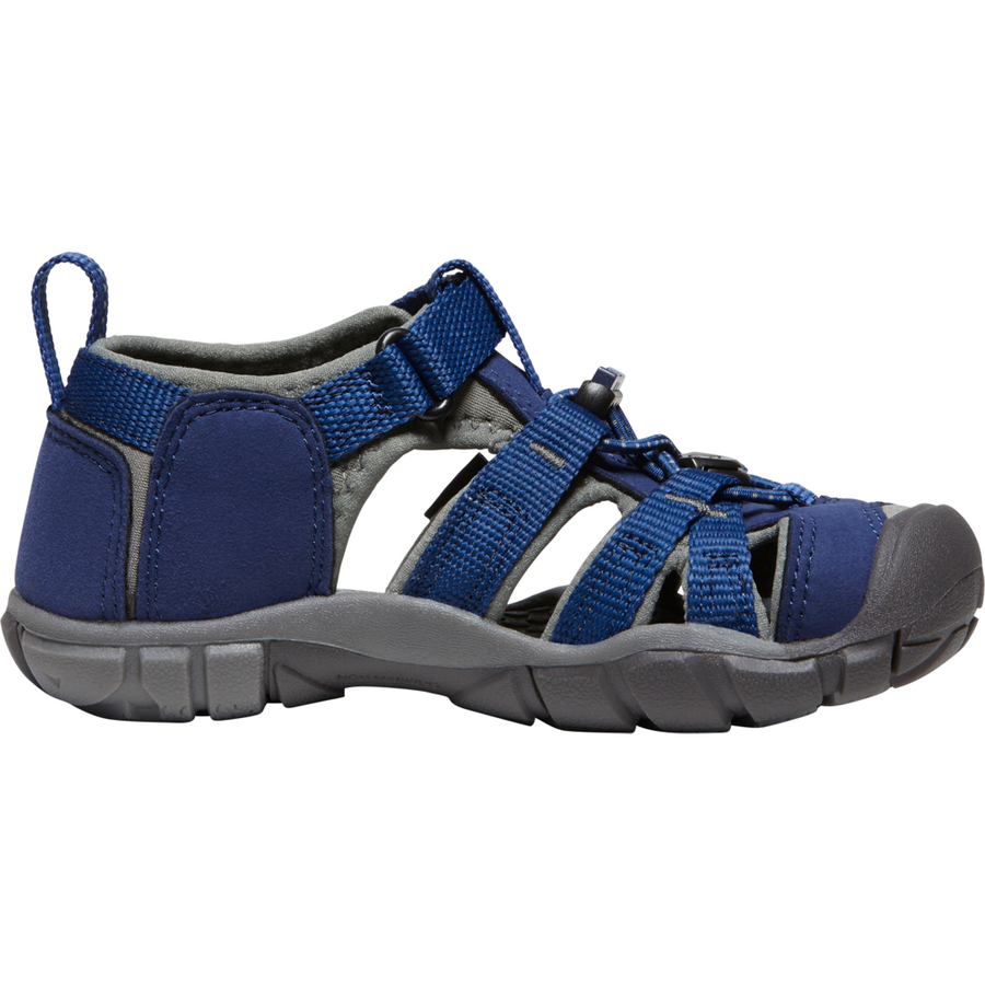 Keen - Seacamp II CNX Childrens- Blue Depths/Gargoyle - Sandals