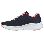 Skechers - Arch Fit - Navy/Coral - Trainers