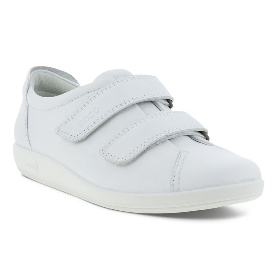 Ecco - Soft 2.0 Velcro - Bright White - Shoes