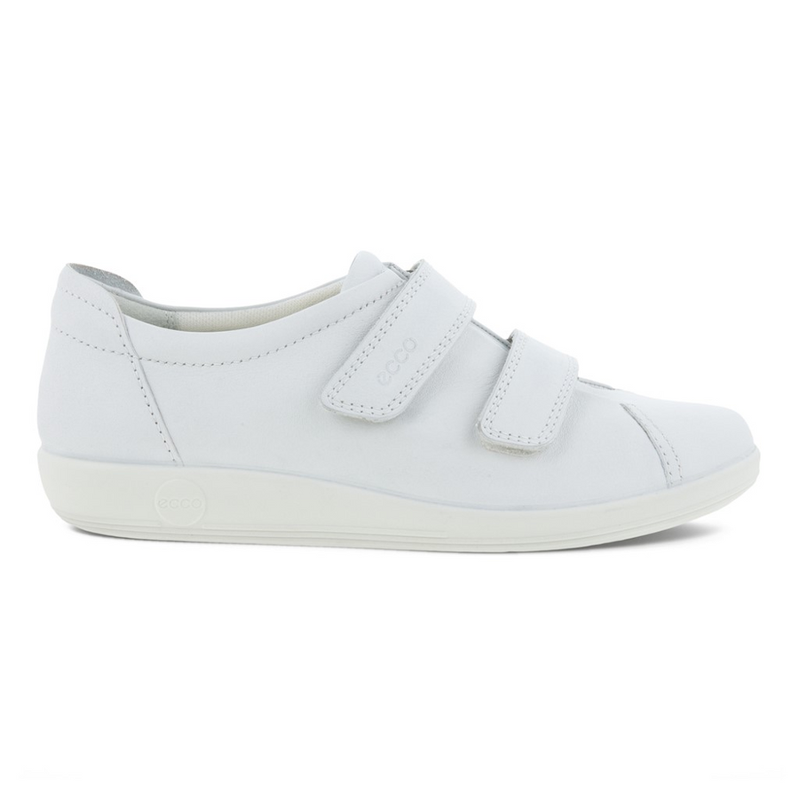 Ecco - Soft 2.0 Velcro - Bright White - Shoes
