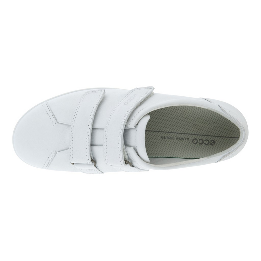 Ecco - Soft 2.0 Velcro - Bright White - Shoes