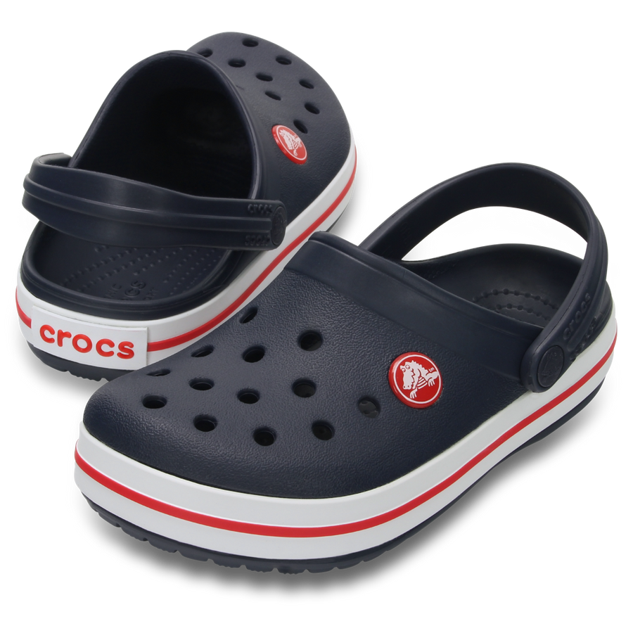 Crocs - Kids Crocband Clog - Navy/Red - Sandals