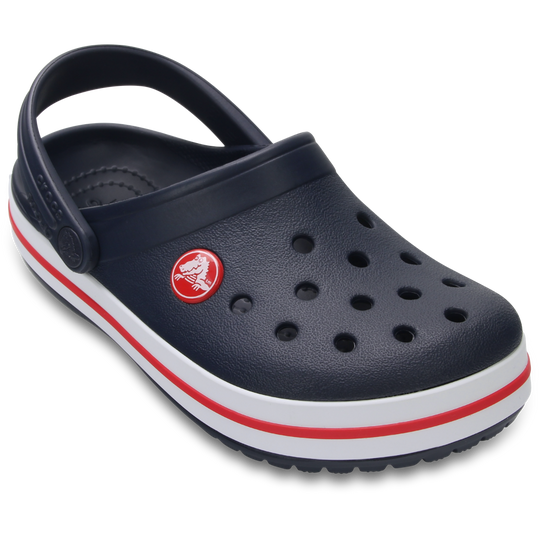Kids Crocband Clog - Navy/Red