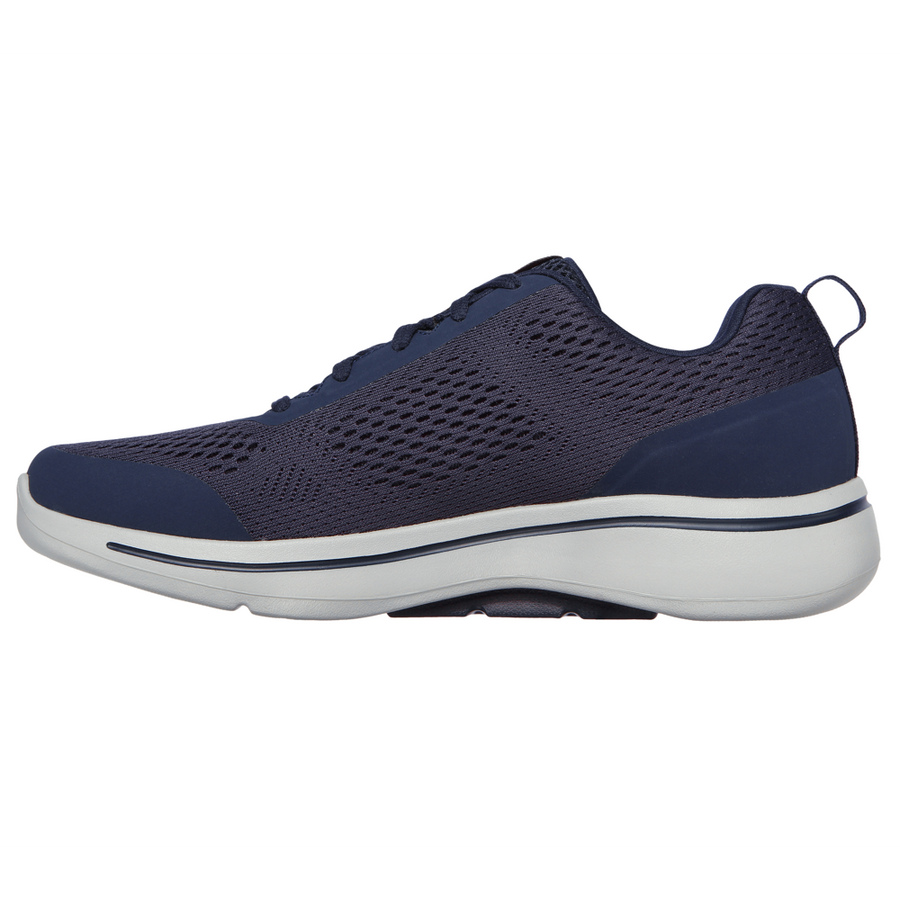 Skechers Go Walk Arch Fit Idyllic Navy Gold Trainers