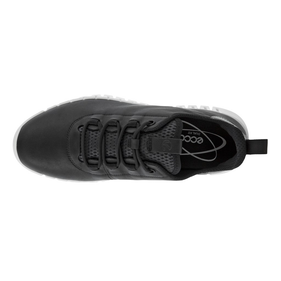 Ecco Gruuv W 218203 60719 Black Light Grey Shoes
