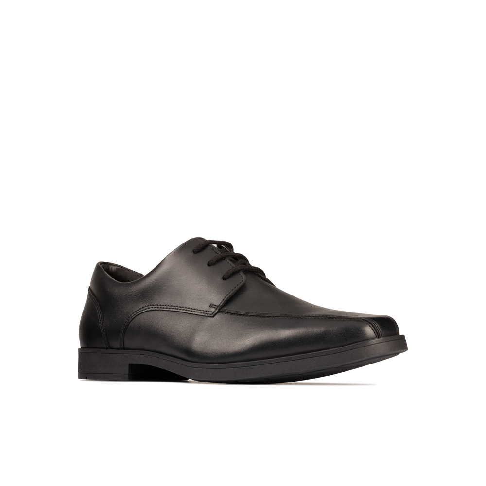 Clarks - Scala Step Y - Black Leather - School Shoes