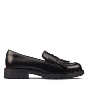 Clarks - Orinoco2Loafer - Blk HiShine Leather - Shoes