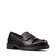 Clarks - Orinoco2Loafer - Blk HiShine Leather - Shoes
