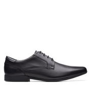 Clarks - Sidton Lace - Black Leather - Shoes