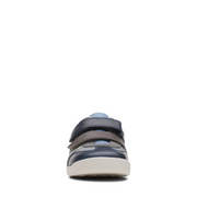 Clarks - Den Stripe K - Navy Combi - Shoes