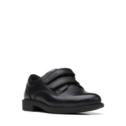 Clarks - Scala Pace K - Black Leather - School Shoes