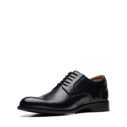 Clarks - CraftArlo Lace - Black Leather - Shoes