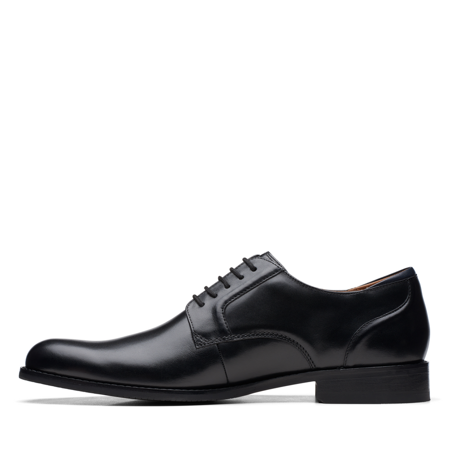 Clarks - CraftArlo Lace - Black Leather - Shoes