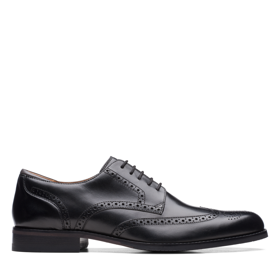 Clarks - CraftArloLimit - Black Leather - Shoes