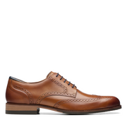 Clarks - CraftArloLimit - Tan Leather - Shoes