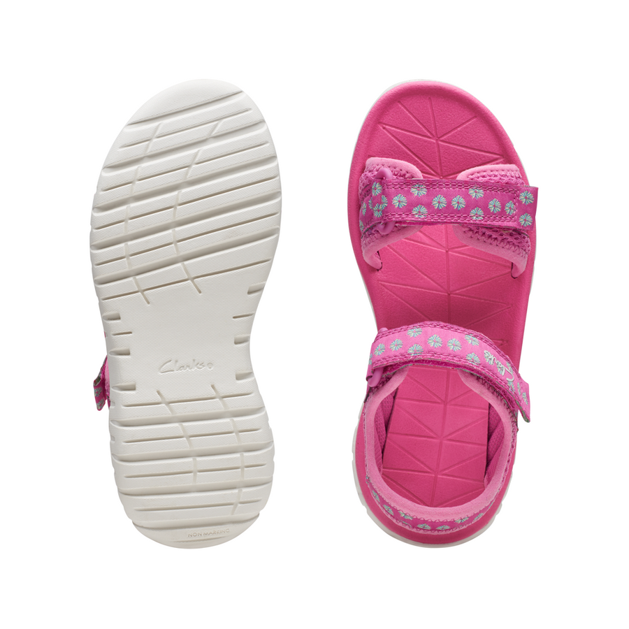 Clarks - SurfingTide K. - Hot Pink - Sandals