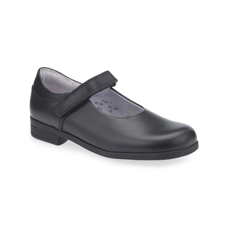 Start Rite - Samba - Black Leather - School Shoes