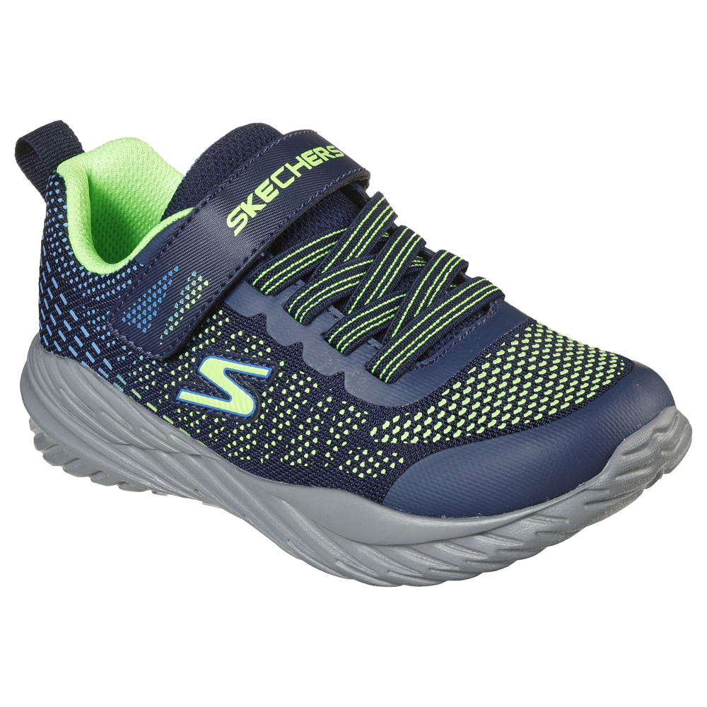 Skechers - Nitro Sprint - Navy/Lime - Trainers