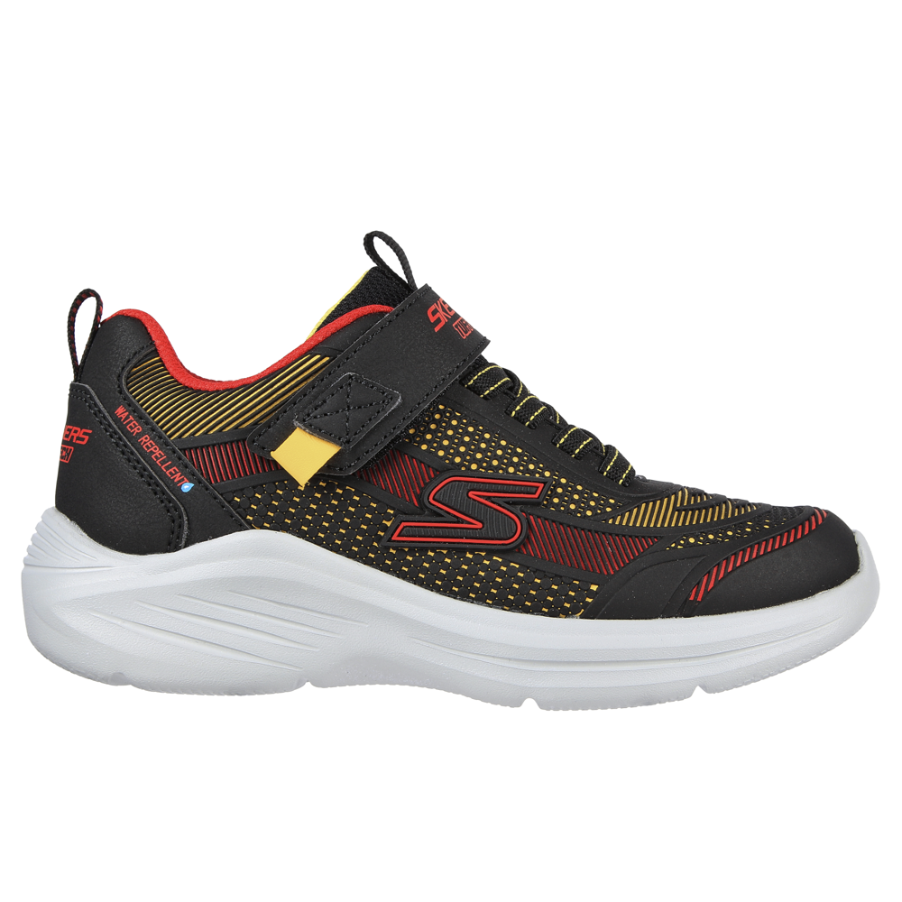 Sketchers hotsell red trainers