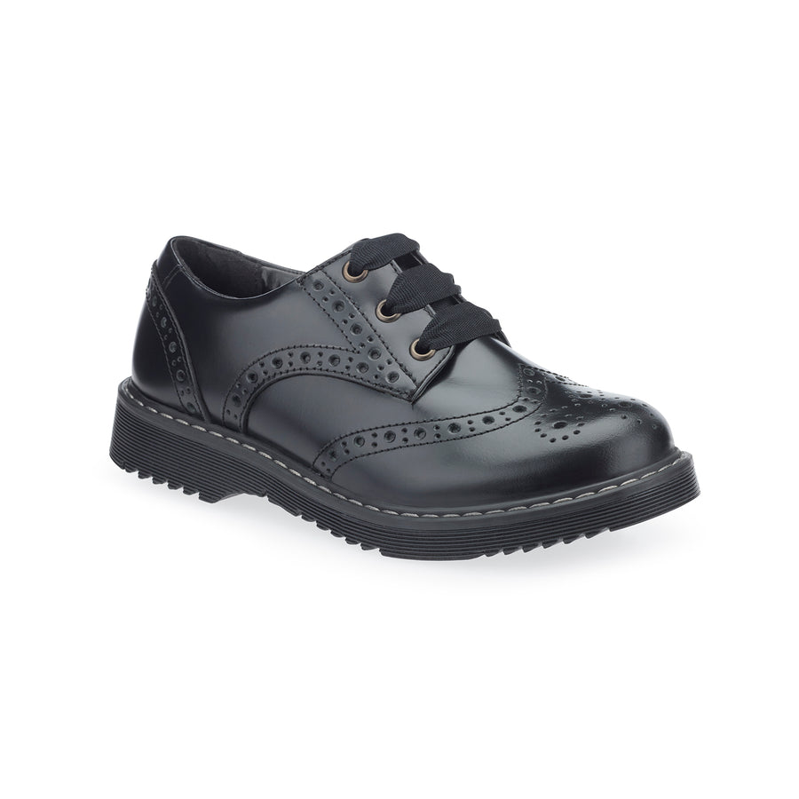 Start Rite - Impulsive - Black Leather - School Shoes