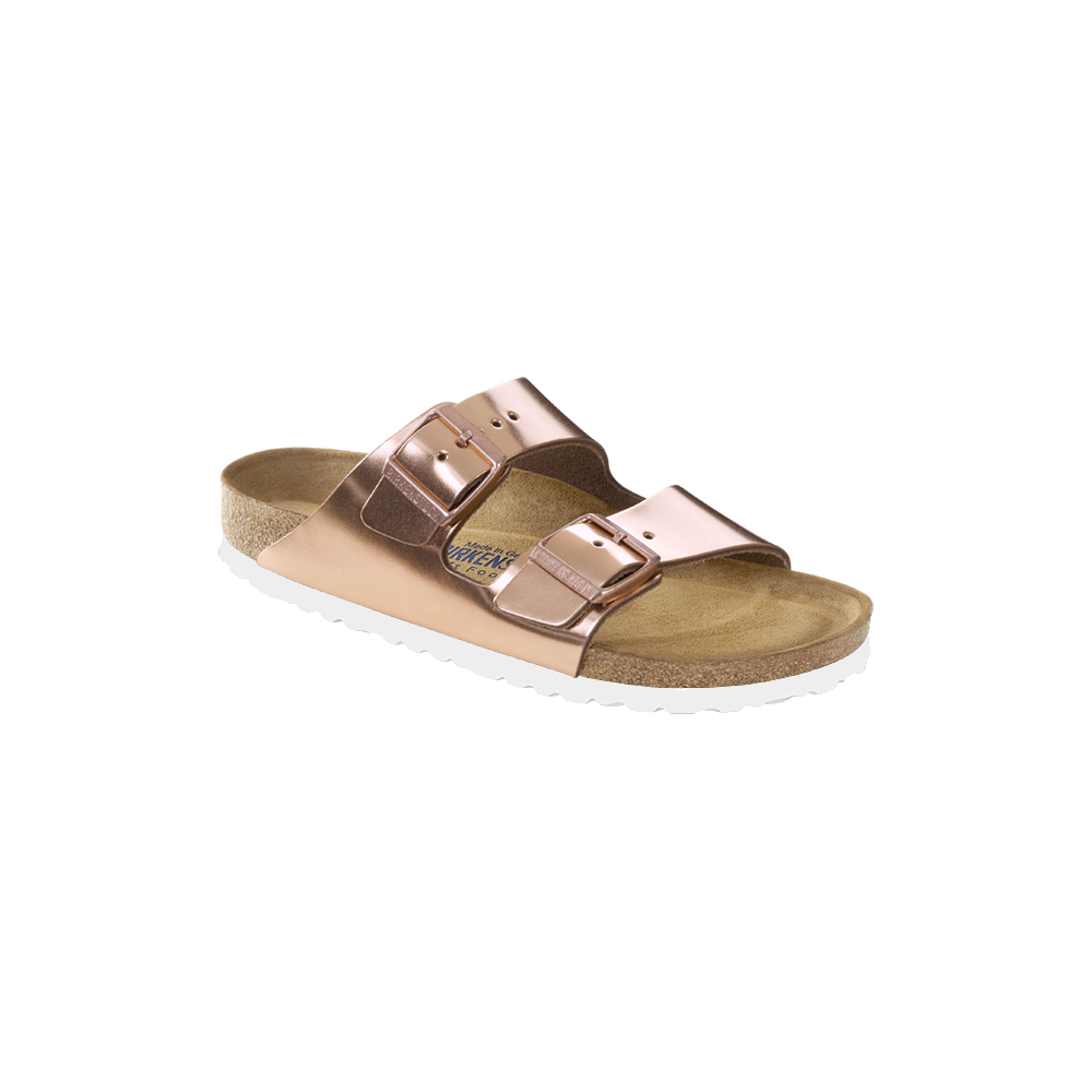 Arizona soft footbed metallic top copper