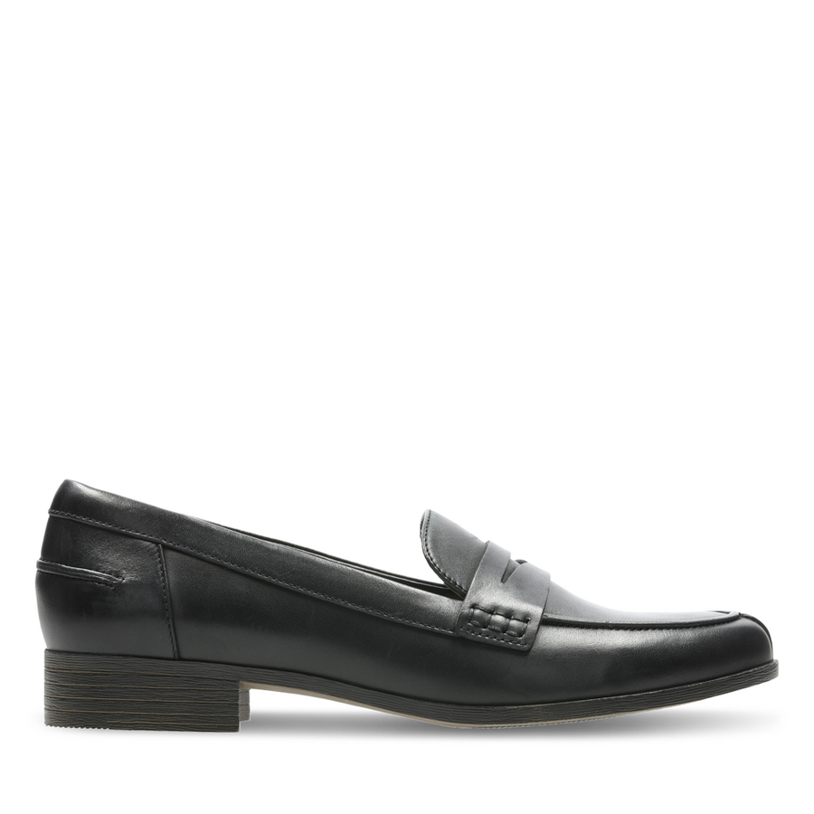 Clarks - Hamble Loafer - Black Leather - Shoes