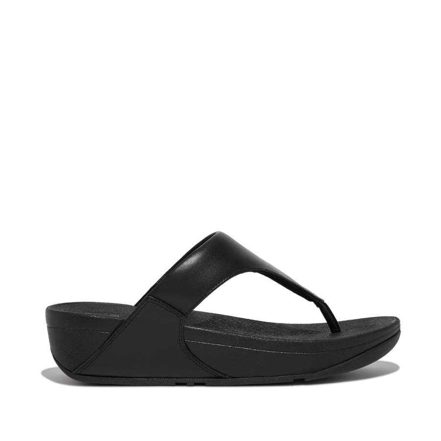 Fitflop - Lulu Leather Toe Post - I88-001 - Black - Sandals
