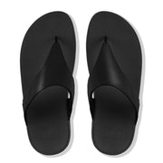 Fitflop - Lulu Leather Toe Post - I88-001 - Black - Sandals