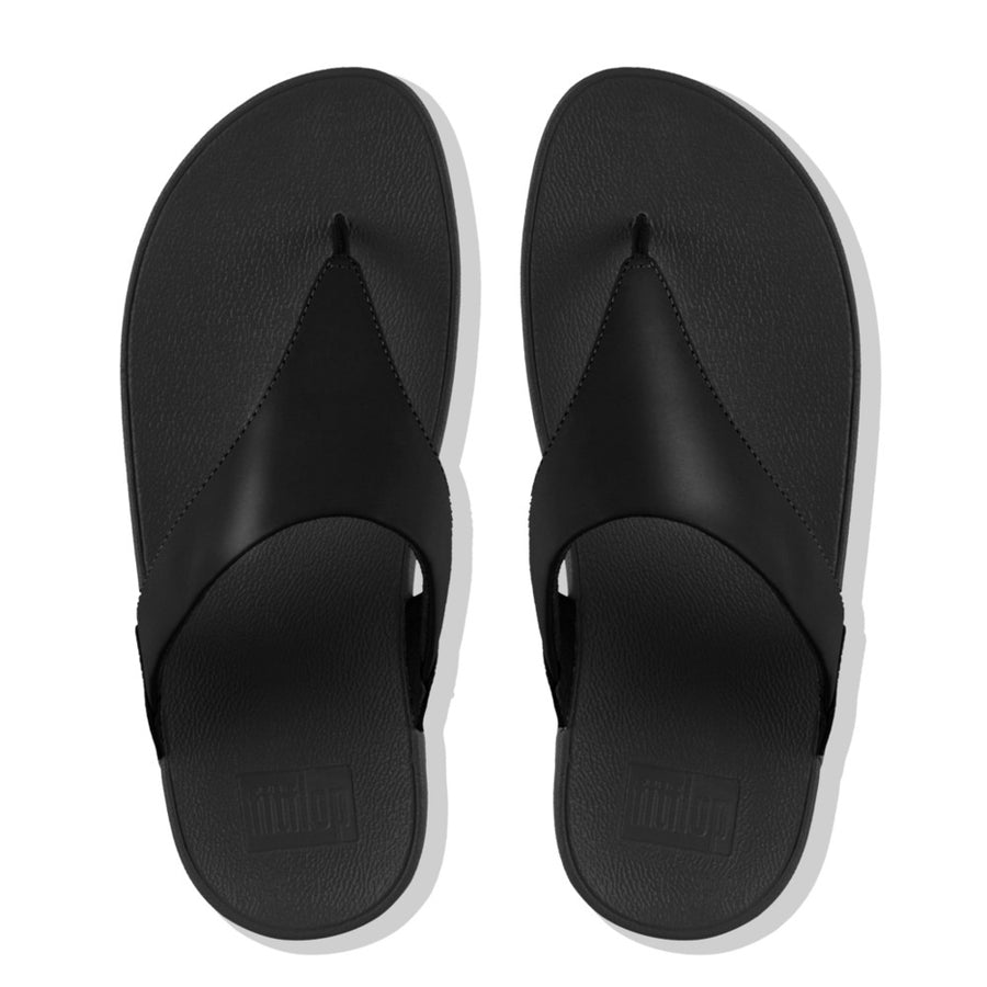 Fitflop - Lulu Leather Toe Post - I88-001 - Black - Sandals