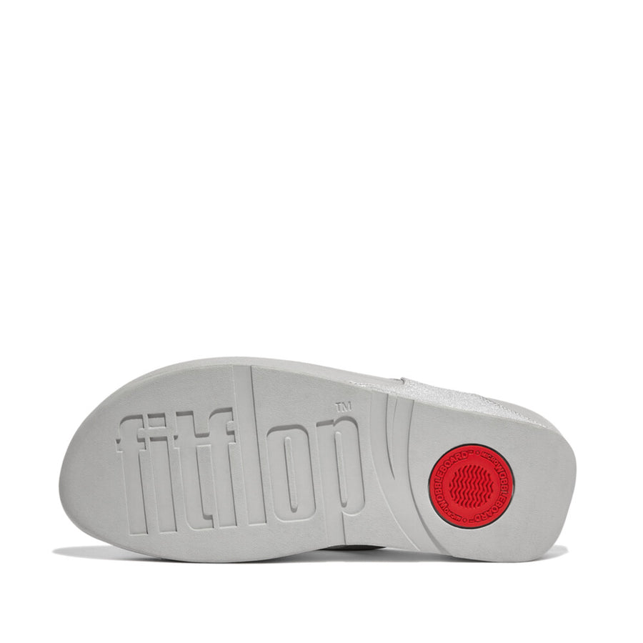Fitflop - Lulu Leather Toe Post - I88-011 - Silver - Sandals