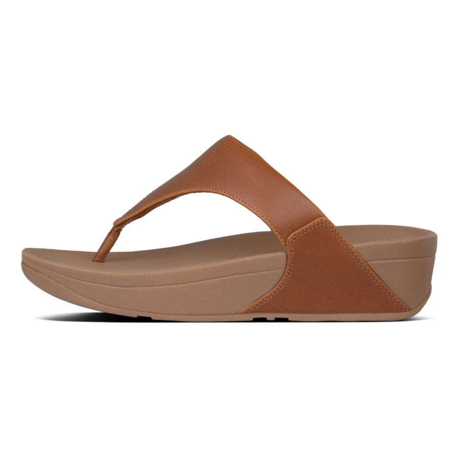 Fitflop - Lulu Leather Toe Post - I88-592 - Light Tan - Sandals