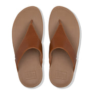 Fitflop - Lulu Leather Toe Post - I88-592 - Light Tan - Sandals