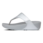 Fitflop - Lulu Leather Toe Post - I88-011 - Silver - Sandals