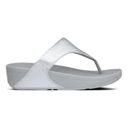 Fitflop - Lulu Leather Toe Post - I88-011 - Silver - Sandals