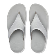 Fitflop - Lulu Leather Toe Post - I88-011 - Silver - Sandals