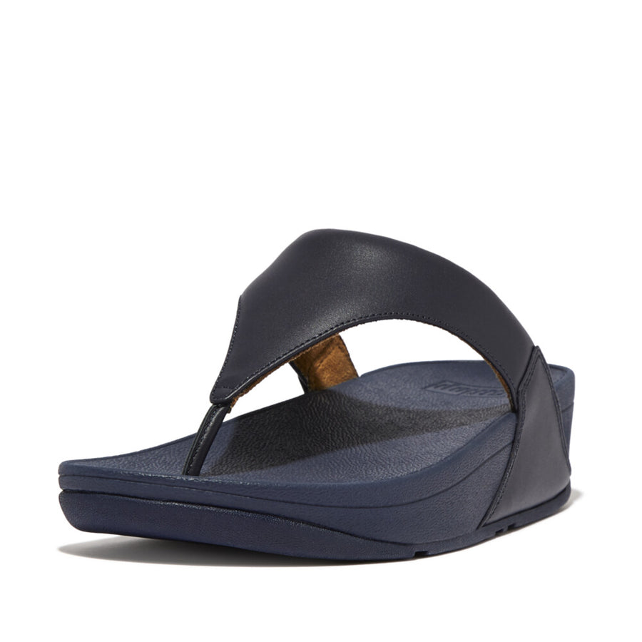 Fitflop - Lulu Leather Toe Post - I88-A15 - Deepest Blue - Sandals